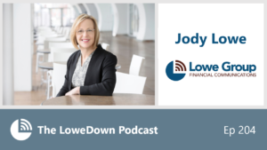 Ep 204 LoweDown Podcast Jody Lowe