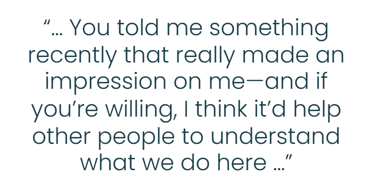 Quote webpage