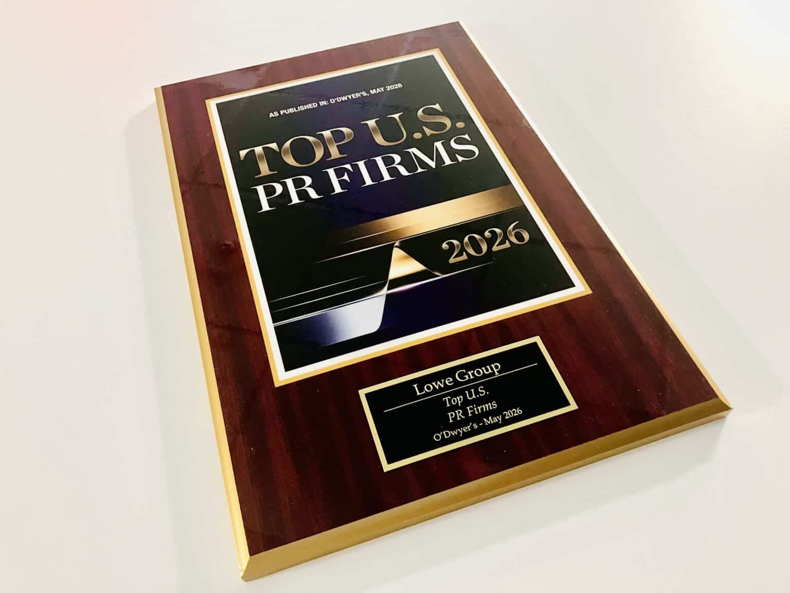Lowe Group O'Dwyers plaque image 2026